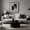 Déco noir et blanc : jouez sur les textures