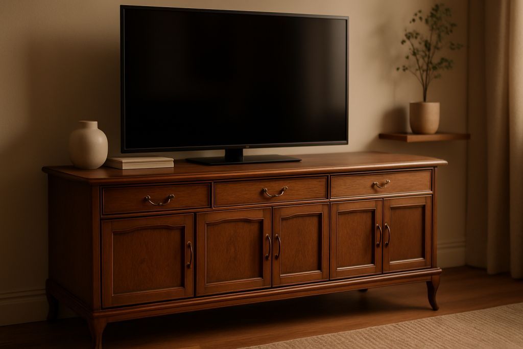 Transformer un vieux buffet en meuble TV