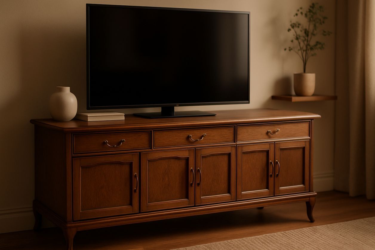 Transformer un vieux buffet en meuble TV