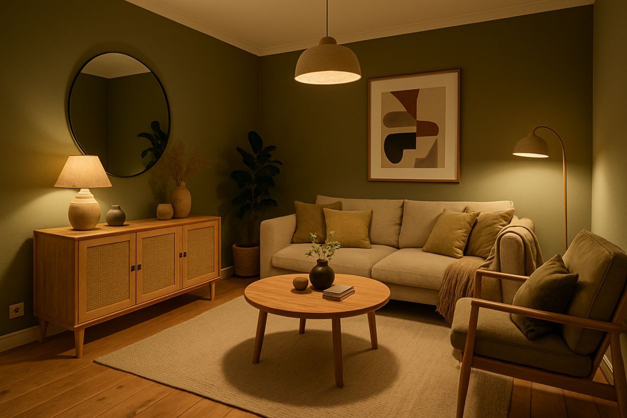 Déco : sublimer le kaki et l’olive