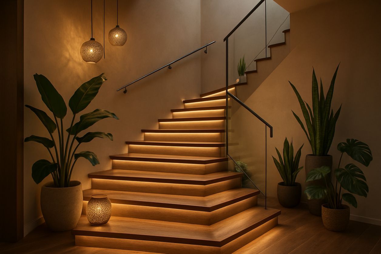 Relooker un escalier en coin déco bluffant