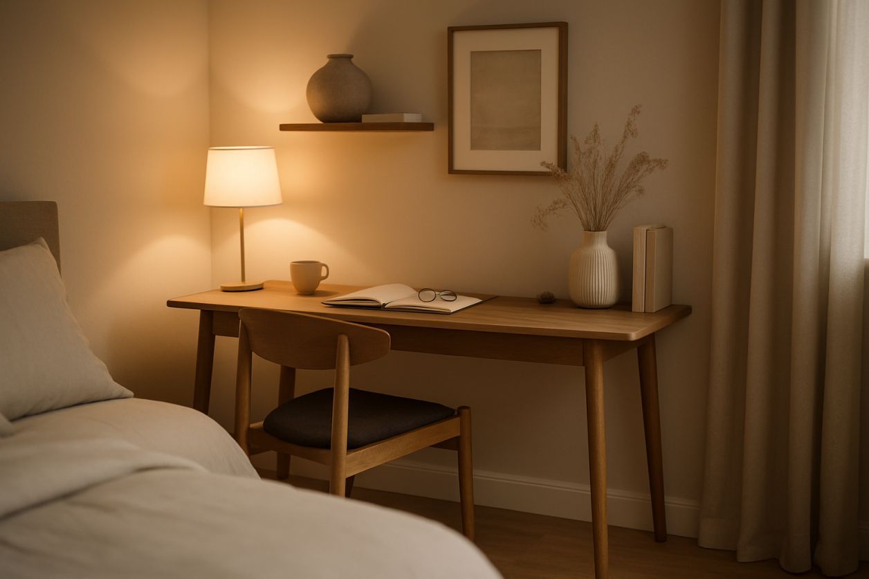 Coin bureau design sans cloison : astuces