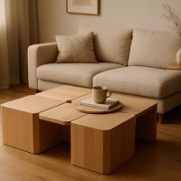 Table basse modulable : le bon choix petit salon