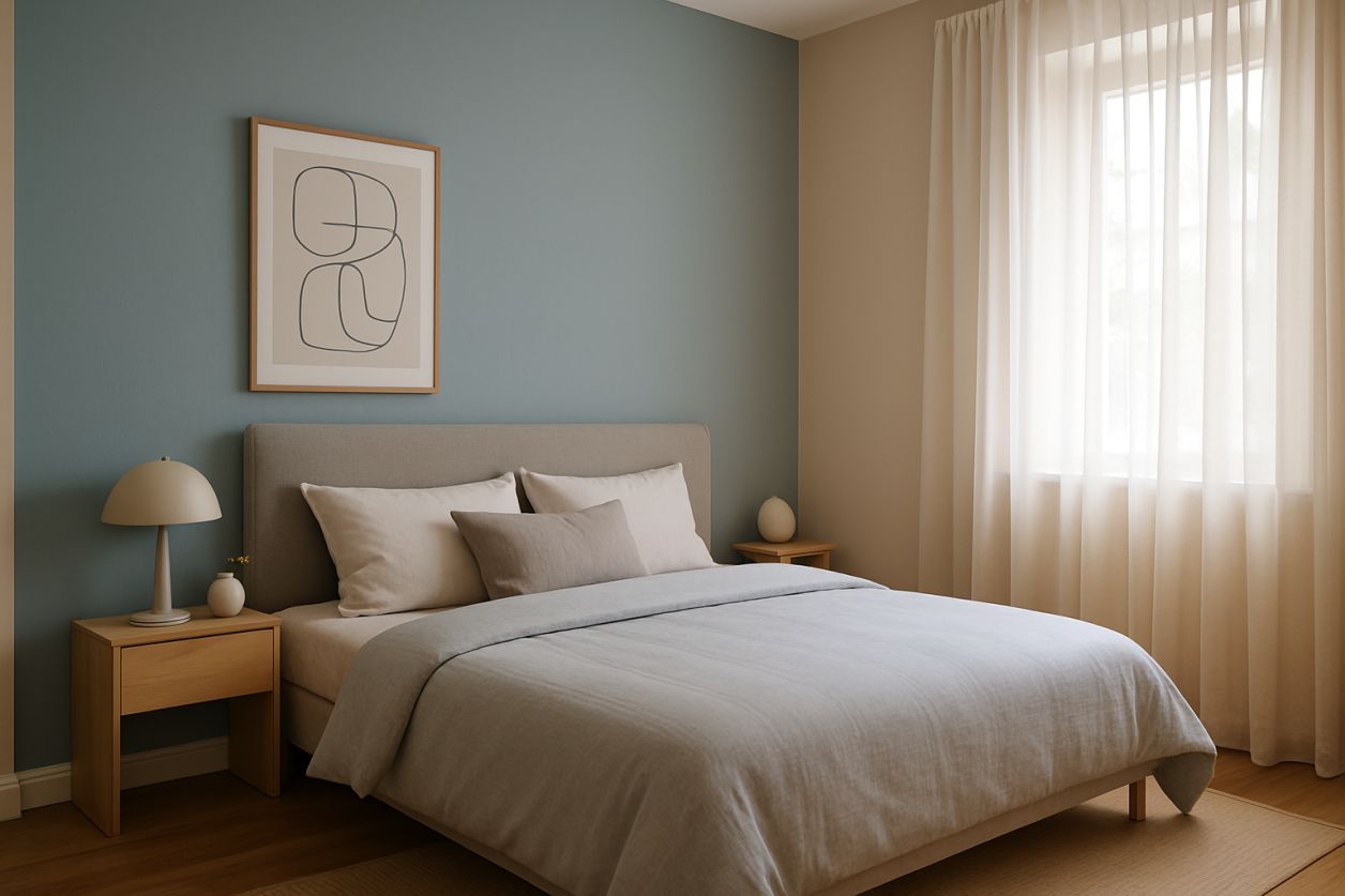 2 couleurs en chambre : idées et astuces
