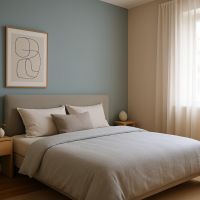 2 couleurs en chambre : idées et astuces