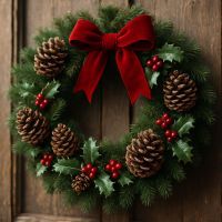 Couronne de Noël DIY facile et magique