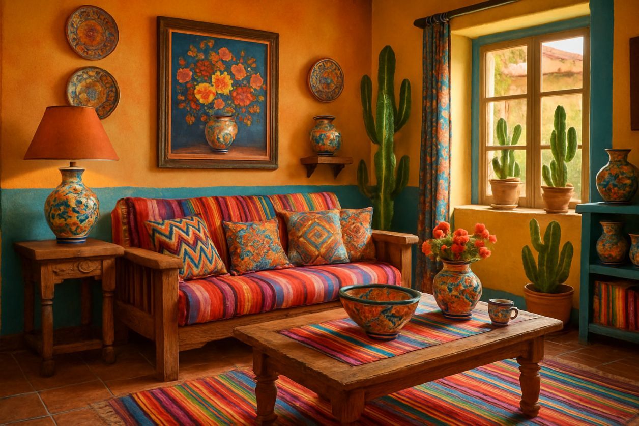 Déco mexicaine : couleurs et chaleur