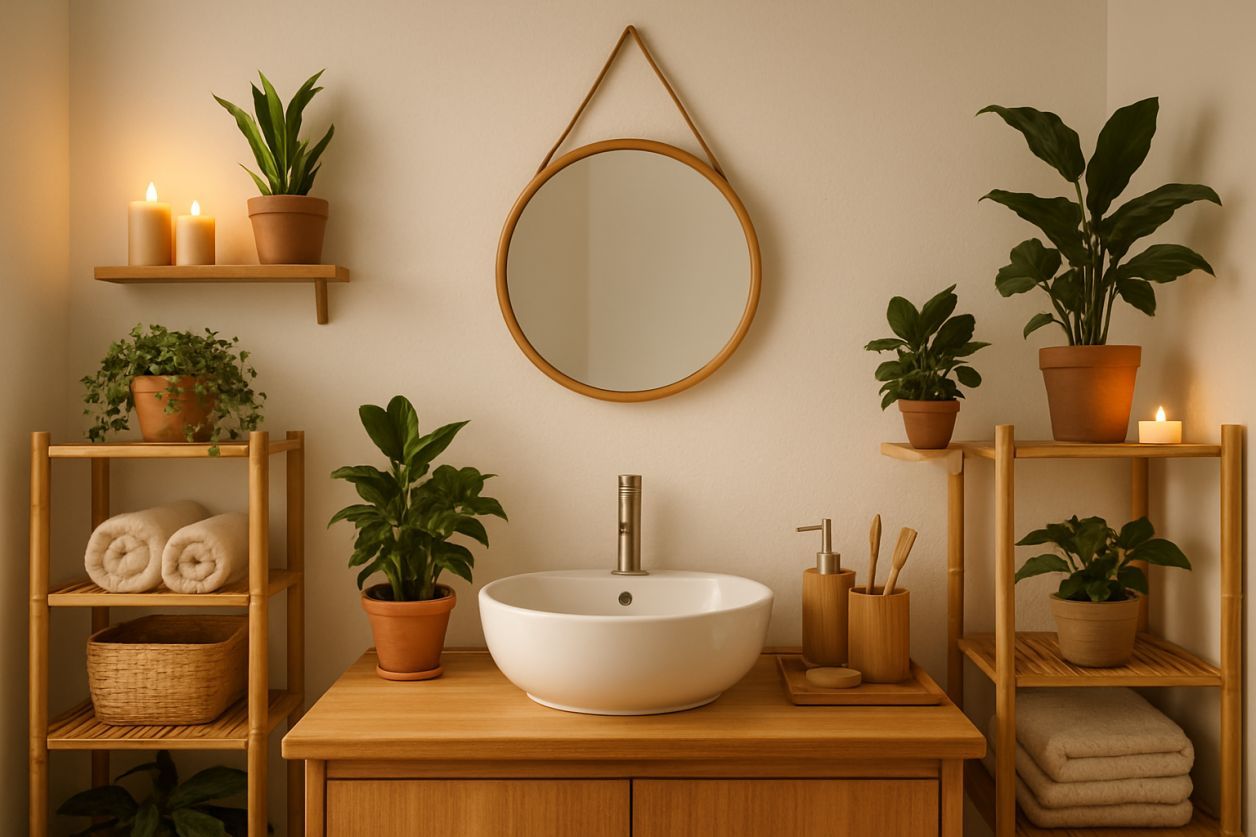 Déco WC nature : idées zen et écolo