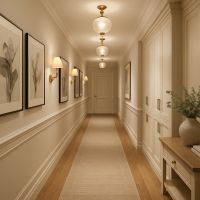 Déco maline pour couloir long et étroit