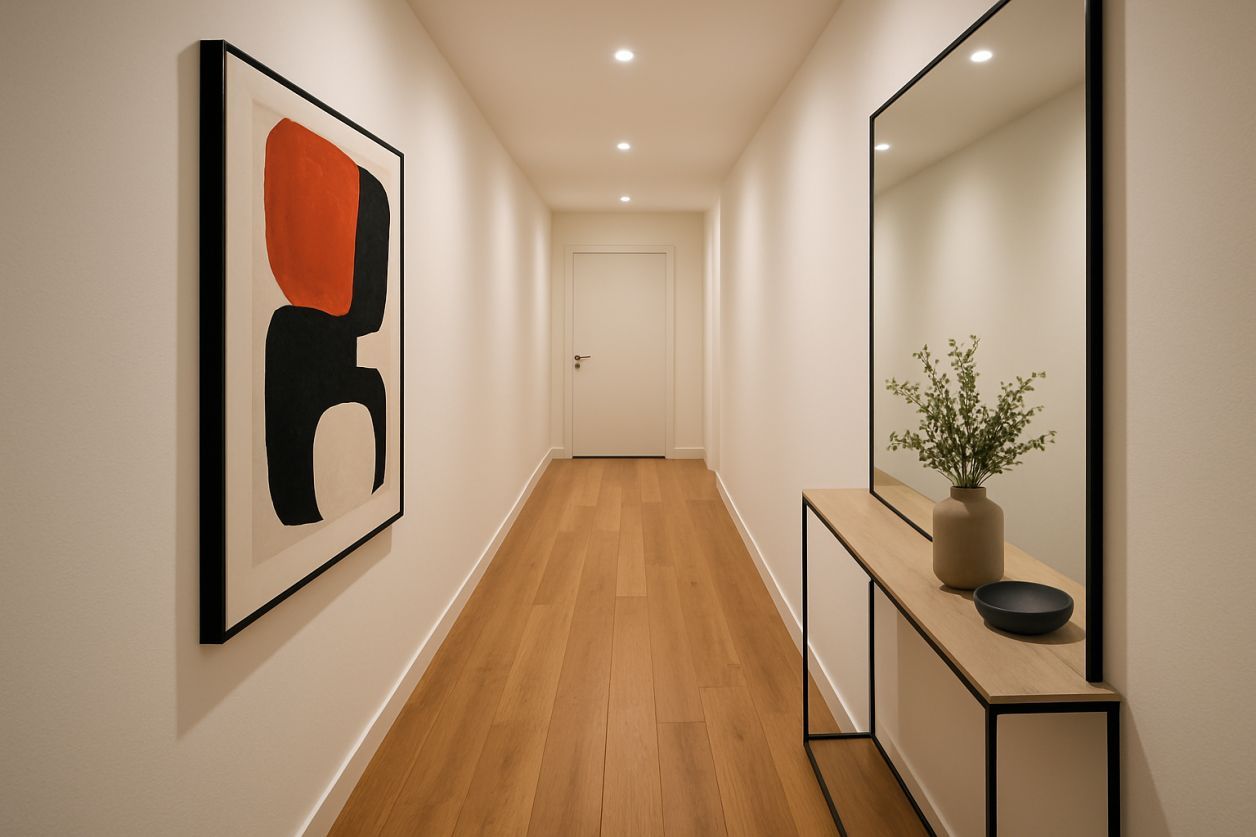 Déco couloir moderne : 7 idées bluffantes