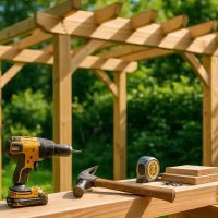Construire sa pergola DIY facilement